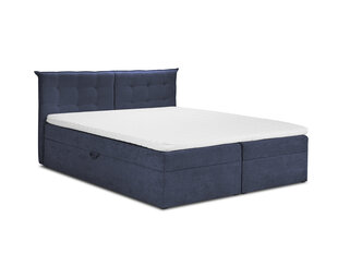 Voodi Mazzini Beds Echaveria 200x200 cm, tumesinine hind ja info | Voodid | hansapost.ee