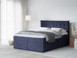 Voodi Mazzini Beds Echaveria 200x200 cm, tumesinine hind ja info | Voodid | hansapost.ee