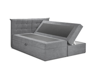 Кровать Mazzini Beds Echaveria 200x200 см, серая цена и информация | Кровати | hansapost.ee