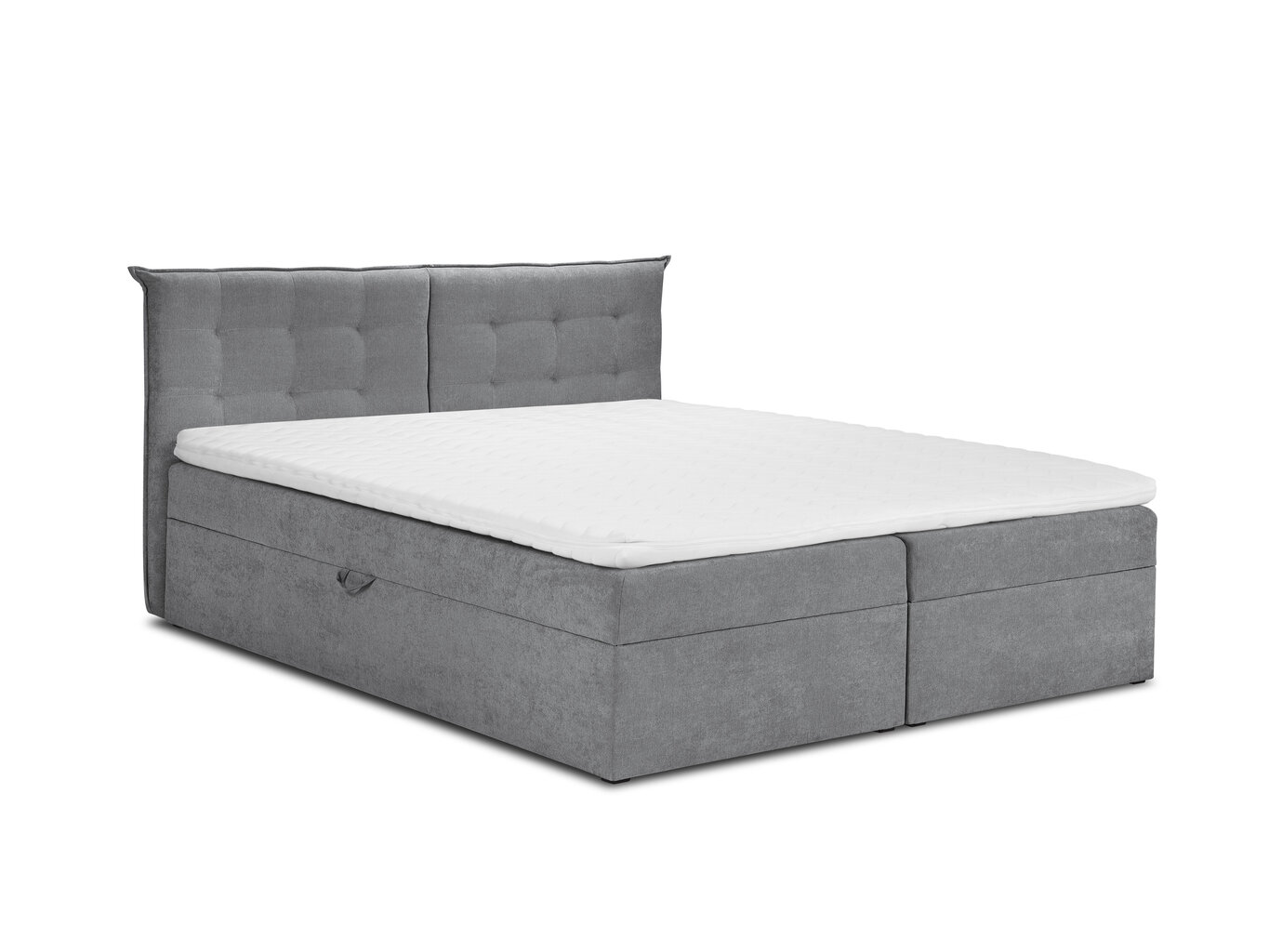 Voodi Mazzini Beds Echaveria 200x200 cm, hall цена и информация | Voodid | hansapost.ee