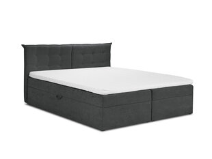 Кровать Mazzini Beds Echaveria 200x200 см, темно-серая цена и информация | Кровати | hansapost.ee