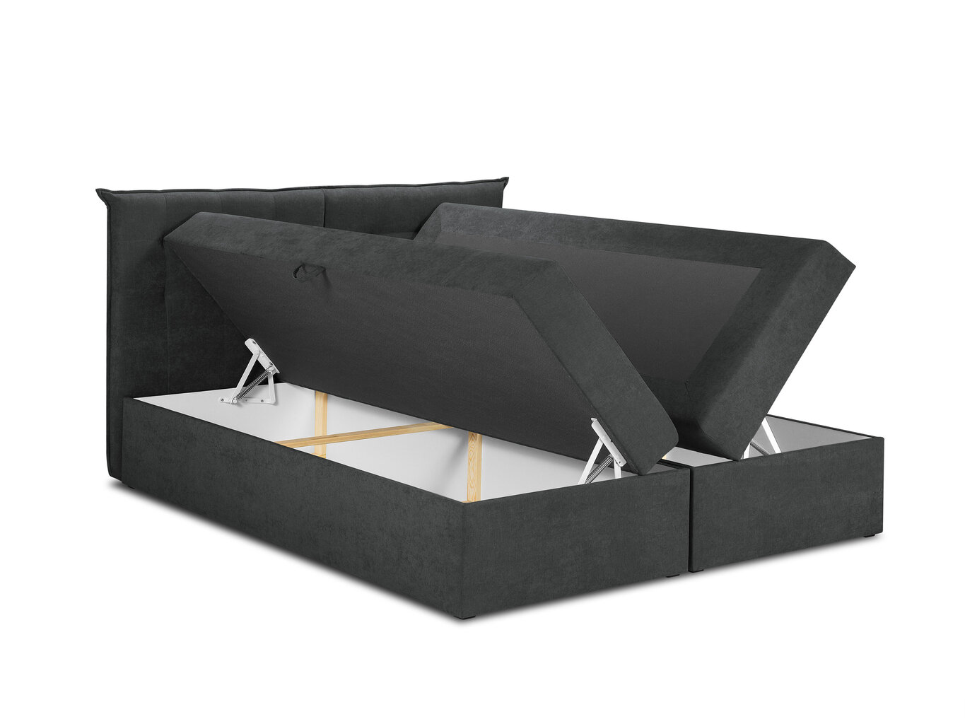 Voodi Mazzini Beds Echaveria 200x200 cm, tumehall hind ja info | Voodid | hansapost.ee