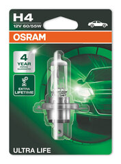 Autopirn Osram 64193ULT H4 12V 60/55W hind ja info | Autopirnid | hansapost.ee