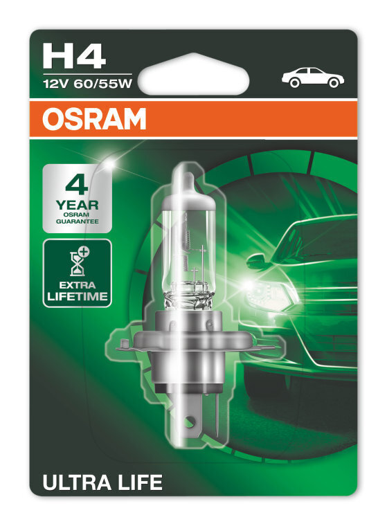 Autopirn Osram 64193ULT H4 12V 60/55W цена и информация | Autopirnid | hansapost.ee