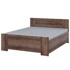 Кровать Selsey Rinker 160x200см, темно-коричневая цена и информация | Кровати | hansapost.ee