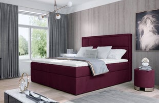 Кровать NORE Meron 17, 140x200 см, красная цена и информация | Кровати | hansapost.ee