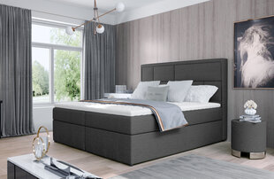 Кровать NORE Meron 08, 160x200 см, серая цена и информация | Кровати | hansapost.ee