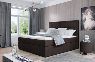 Кровать NORE Meron 11, 160x200 см, темно-коричневая цена и информация | Кровати | hansapost.ee