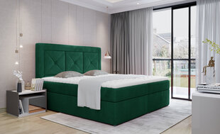 Кровать NORE Idris 11, 160x200 см, зеленая цена и информация | Кровати | hansapost.ee