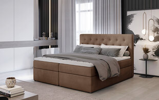 Кровать NORE Loree 06, 180x200 см, коричневая цена и информация | Кровати | hansapost.ee