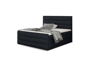 Кровать NORE Cande 03, 160x200 см, черная цена и информация | Кровати | hansapost.ee