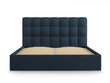 Voodi Mazzini Beds Nerin 3, 140x200cm, sinine hind ja info | Voodid | hansapost.ee