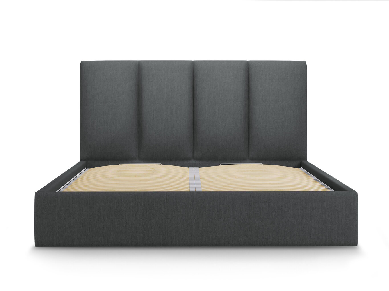 Voodi Mazzini Beds Juniper 5, 140x200cm, tumehall цена и информация | Voodid | hansapost.ee