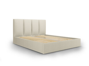 Кровать Mazzini Beds Juniper 1, 160x200 см, бежевая цена и информация | Кровати | hansapost.ee
