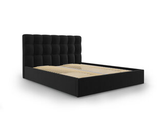 Кровать Mazzini Beds Nerin 160x200 см, черная цена и информация | Кровати | hansapost.ee