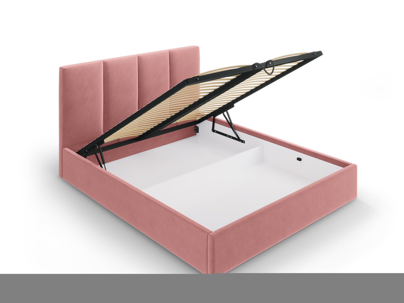Voodi Mazzini Beds Juniper 160x200cm, roosa цена и информация | Voodid | hansapost.ee