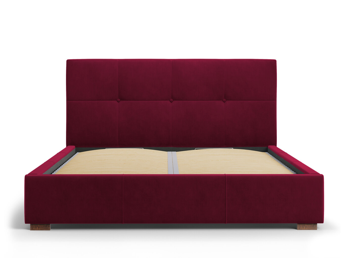 Voodi Interieurs 86 Tusson 160x200 cm, burgundy hind ja info | Voodid | hansapost.ee