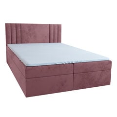Кровать Tessa 140x200 см, розовая цена и информация | Кровати | hansapost.ee