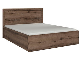 Кровать BRW Balin 160x200 см, тёмно-коричневая цена и информация | Кровати | hansapost.ee