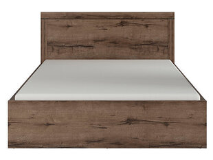 Кровать BRW Balin 160x200 см, тёмно-коричневая цена и информация | Кровати | hansapost.ee