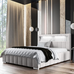 Кровать Selsey Foenum, 160x200 см, светло-серая цена и информация | Кровати | hansapost.ee
