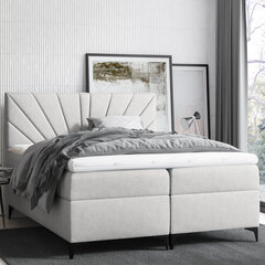 Кровать Selsey Tomene, 140x200 см, светло-серая цена и информация | Кровати | hansapost.ee