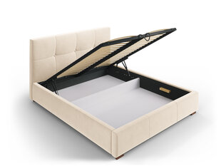 Кровать Micadoni Home Sage, 140x200 см, бежевая цена и информация | Кровати | hansapost.ee