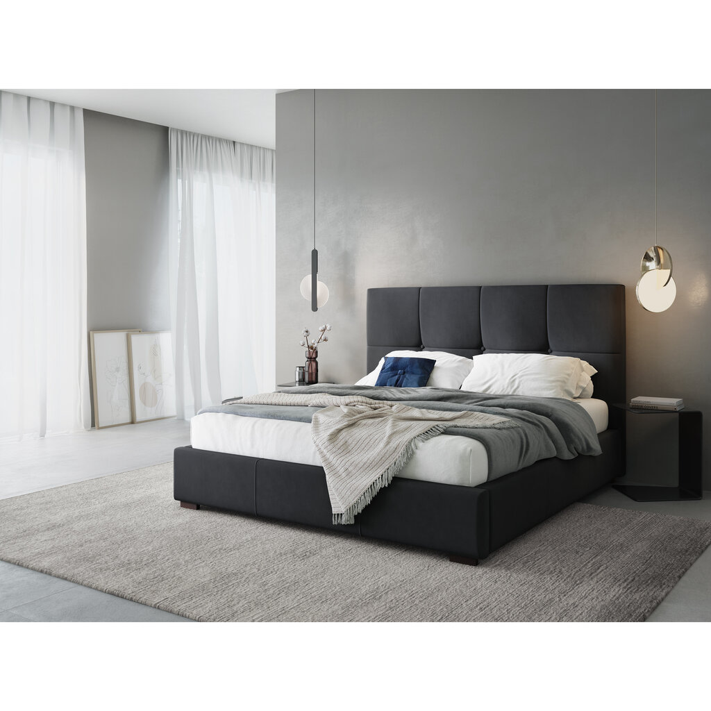 Voodi Micadoni Home Sage, 180x200cm, tumehall hind ja info | Voodid | hansapost.ee