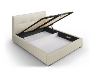 Кровать Micadoni Home Sage 45, 160x200 см, бежевая цена и информация | Кровати | hansapost.ee