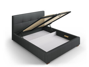 Кровать Micadoni Home Sage 45, 160x200 см, темно-серая цена и информация | Кровати | hansapost.ee