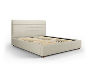 Кровать Micadoni Home Aranda 45, 140x200 см, бежевая цена и информация | Кровати | hansapost.ee