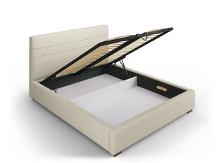Кровать Micadoni Home Aranda 45, 180x200 см, бежевая цена и информация | Кровати | hansapost.ee