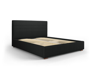 Кровать Micadoni Home Aranda 45, 180x200 см, черная цена и информация | Кровати | hansapost.ee