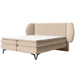 Кровать Selsey Cermone 3, 180x200 см, светло-коричневая цена и информация | Кровати | hansapost.ee