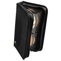 Case Logic CD Wallet 64+8 CDW-64, Must цена и информация | Чехлы для внешних жестких дисков | hansapost.ee