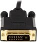 DisplayPort-DVI Adapter Startech DP2DVIMM6BS 1,8 m Must цена и информация | Juhtmed ja kaablid | hansapost.ee