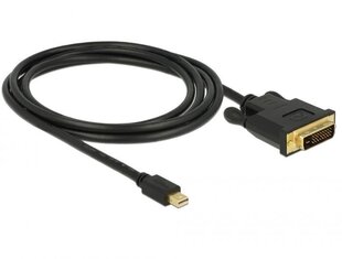 Delock 83989, DVI-D/Mini DP, 2 m hind ja info | Juhtmed ja kaablid | hansapost.ee