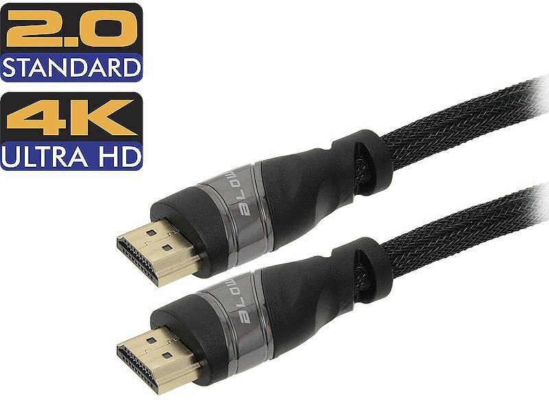 Blow 92-641, HDMI, 3 m цена и информация | Juhtmed ja kaablid | hansapost.ee