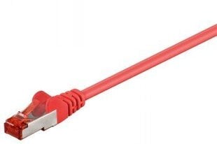GB CAT6 NETWORK CABLE RED SHIELDED S/FTP (PIMF) 0.25M hind ja info | GB Kodumasinad | hansapost.ee