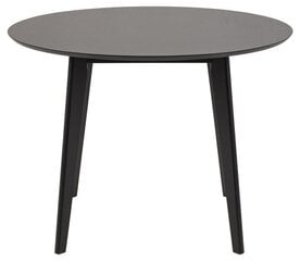 Обеденный стол Actona Roxby, черный цена и информация | Кухонные и обеденные столы | hansapost.ee