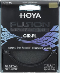 Hoya фильтр круговой поляризации Fusion Antistatic C-PL 105 мм цена и информация | Фильтры для объективов | hansapost.ee