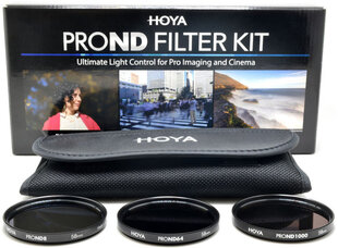 Hoya filtrikomplekt Pro ND8/64/1000 77mm hind ja info | Fotoaparaatide filtrid | hansapost.ee
