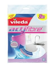 VILEDA mikrokiust lapp ACTIFIBER, 2 tk. hind ja info | Vileda Kodukeemia | hansapost.ee