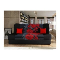Диван Jas, черный/красный цена и информация | NORE Мебель и домашний интерьер | hansapost.ee