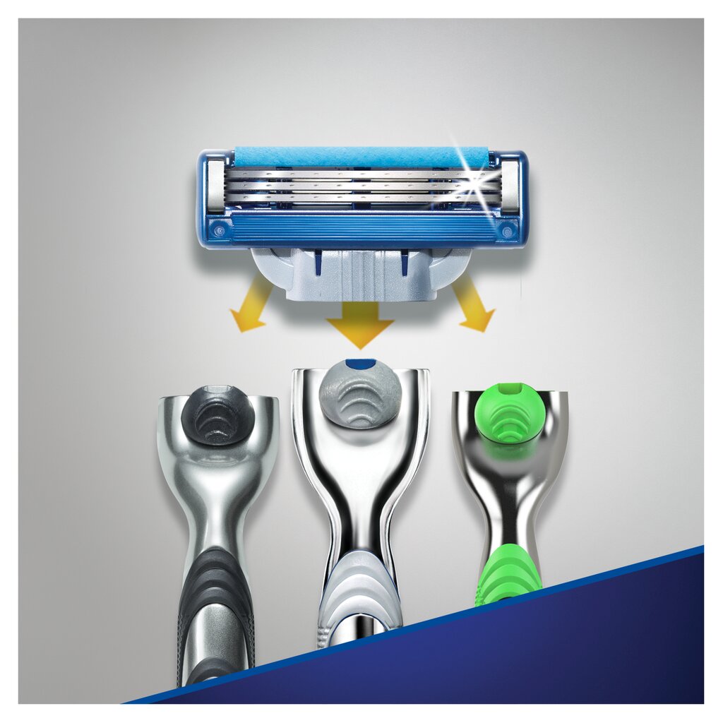 Raseerimispead Gillette Mach3 Turbo, 8 tk hind ja info | Raseerimisvahendid | hansapost.ee