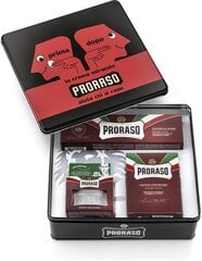 PRORASO Vintage Selection Primadopo X3 подарочный комплект для мужчин цена и информация | Средства для бритья и косметика | hansapost.ee