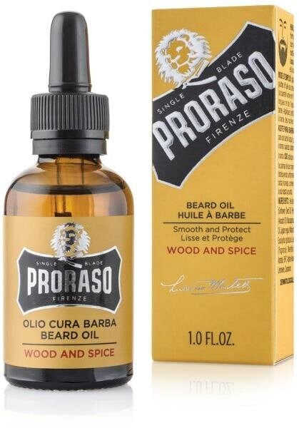 Habemeõli Proraso Wood & Spice, 30ml hind ja info | Raseerimisvahendid | hansapost.ee