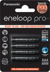 Eneloop Akud Panasonic BK-4HCCE / 4BE (4 tk.) price and information | Patareid | hansapost.ee