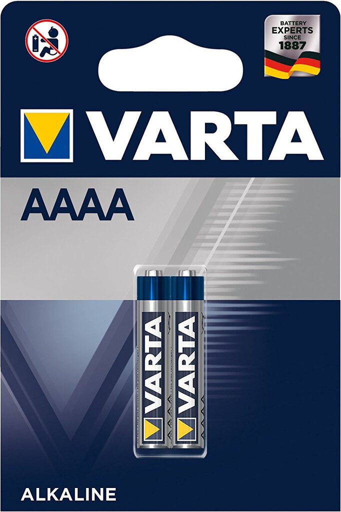 Patareid VARTA Professional Electronics AAAA, 2 tk цена и информация | Patareid | hansapost.ee