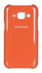 Galaxy J1 ümbris, oranž, EF-PJ100BOEGWW hind ja info | Telefonide kaitsekaaned ja -ümbrised | hansapost.ee